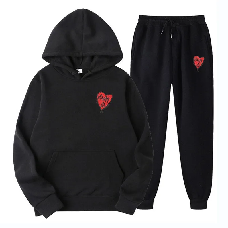Luxury Mens Hooded Tracksuit
