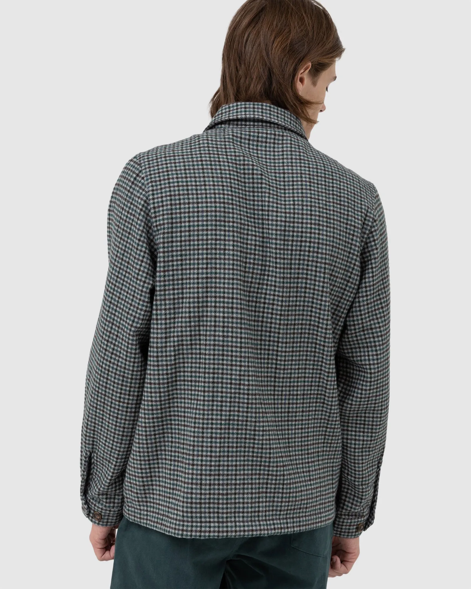 MENS CHECK OVERSHIRT