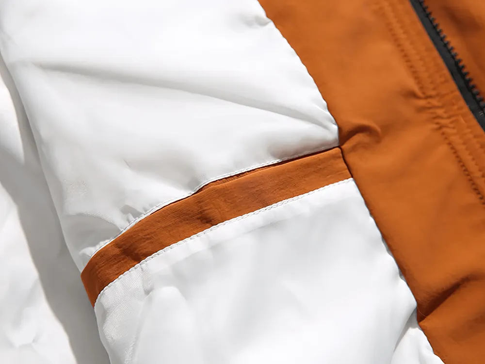 Men's Hooded Jacket with Multi-Pocket Design - SF2263