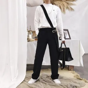 Men's One-shoulder Detachable Overalls