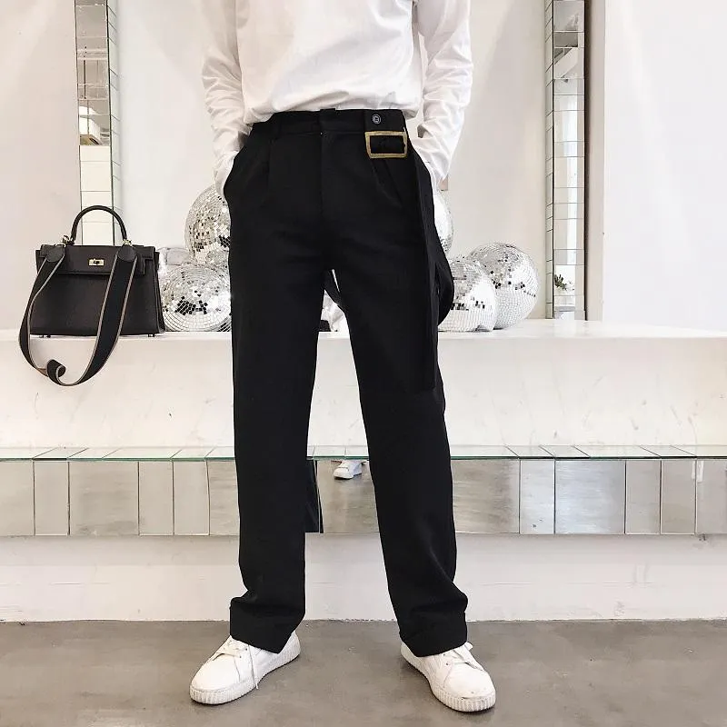 Men's One-shoulder Detachable Overalls
