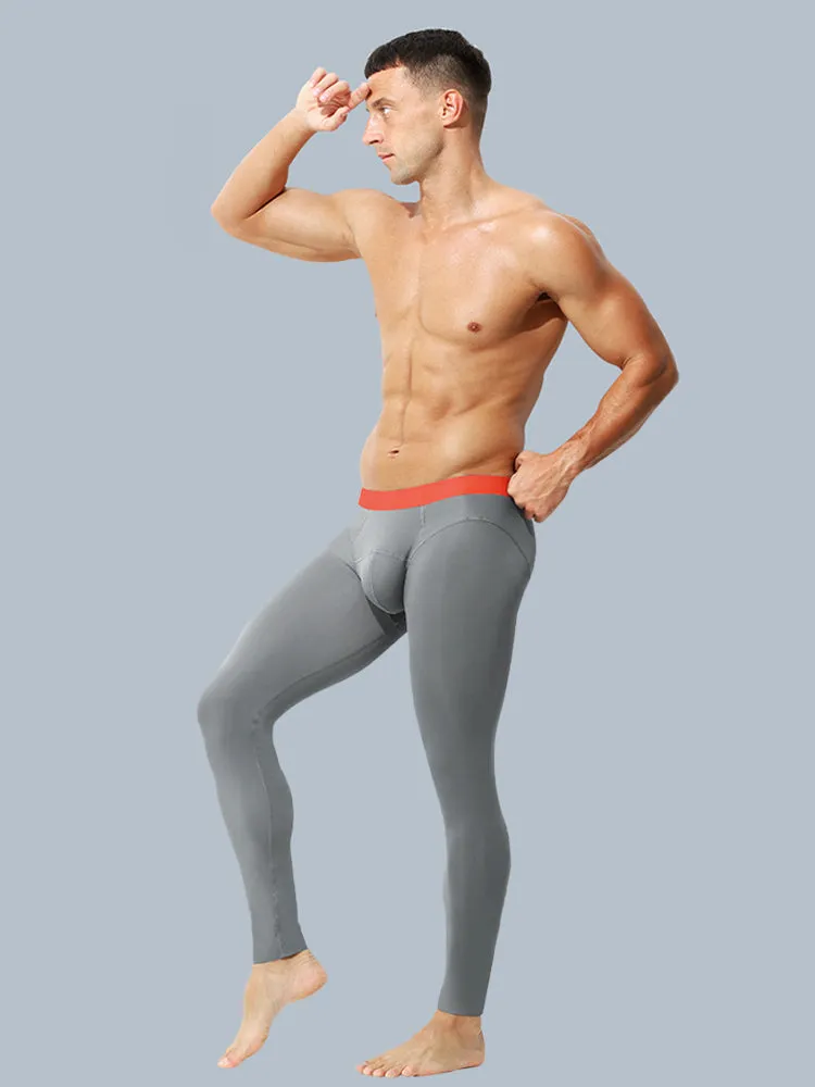 Men's Thin Slim-Fit 2-in-1 Thermal Bottoms & Long Johns