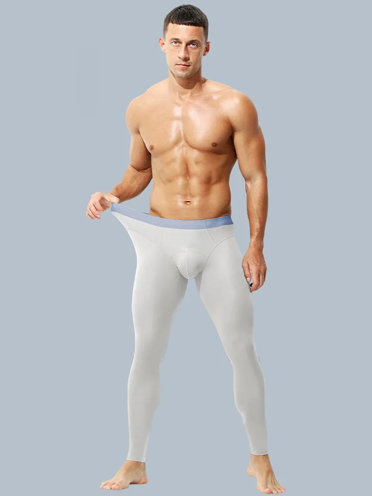Men's Thin Slim-Fit 2-in-1 Thermal Bottoms & Long Johns