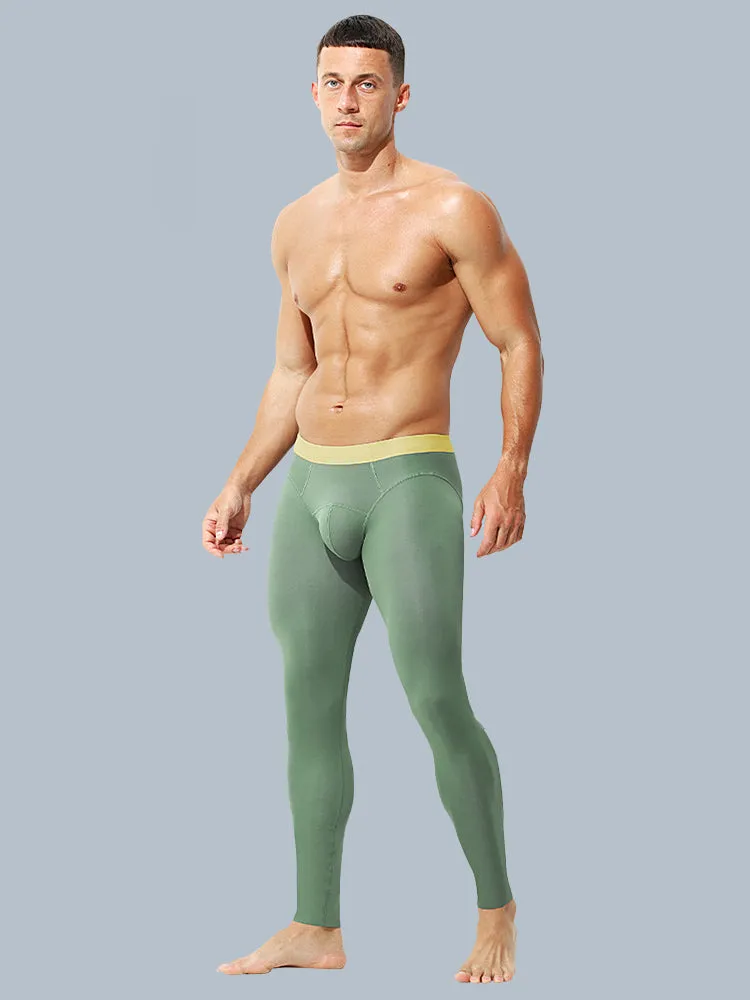 Men's Thin Slim-Fit 2-in-1 Thermal Bottoms & Long Johns
