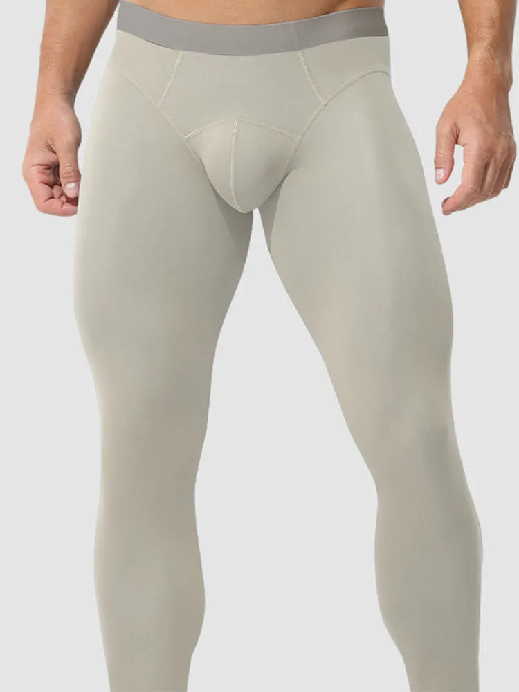 Men's Thin Slim-Fit 2-in-1 Thermal Bottoms & Long Johns