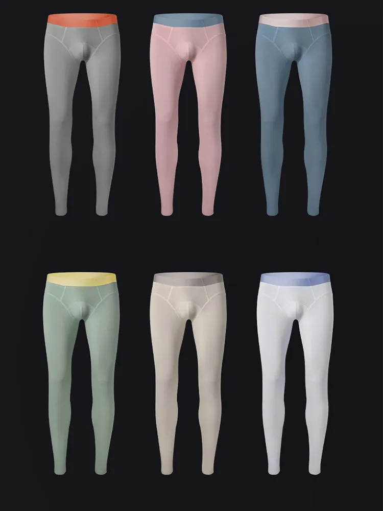 Men's Thin Slim-Fit 2-in-1 Thermal Bottoms & Long Johns