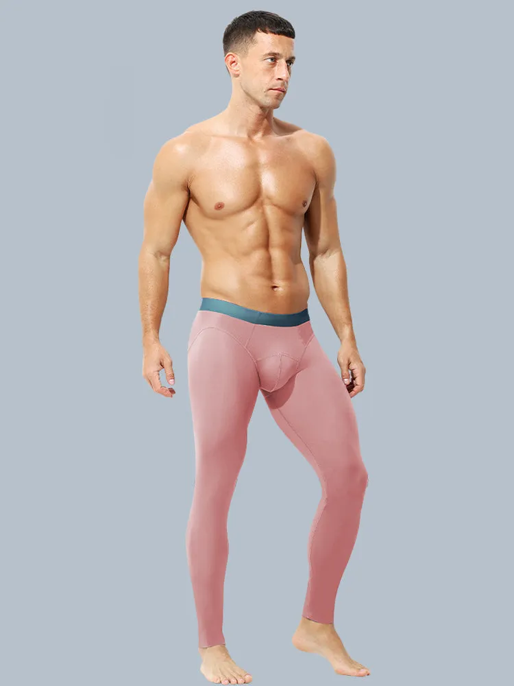 Men's Thin Slim-Fit 2-in-1 Thermal Bottoms & Long Johns