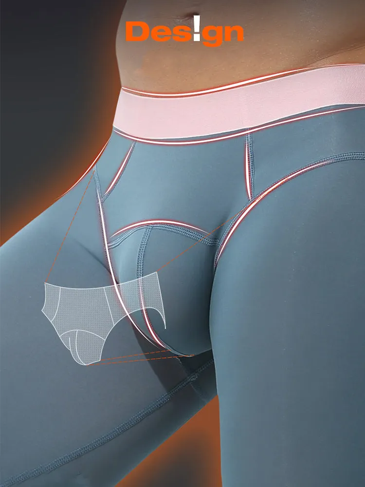 Men's Thin Slim-Fit 2-in-1 Thermal Bottoms & Long Johns