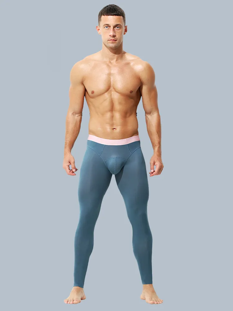 Men's Thin Slim-Fit 2-in-1 Thermal Bottoms & Long Johns