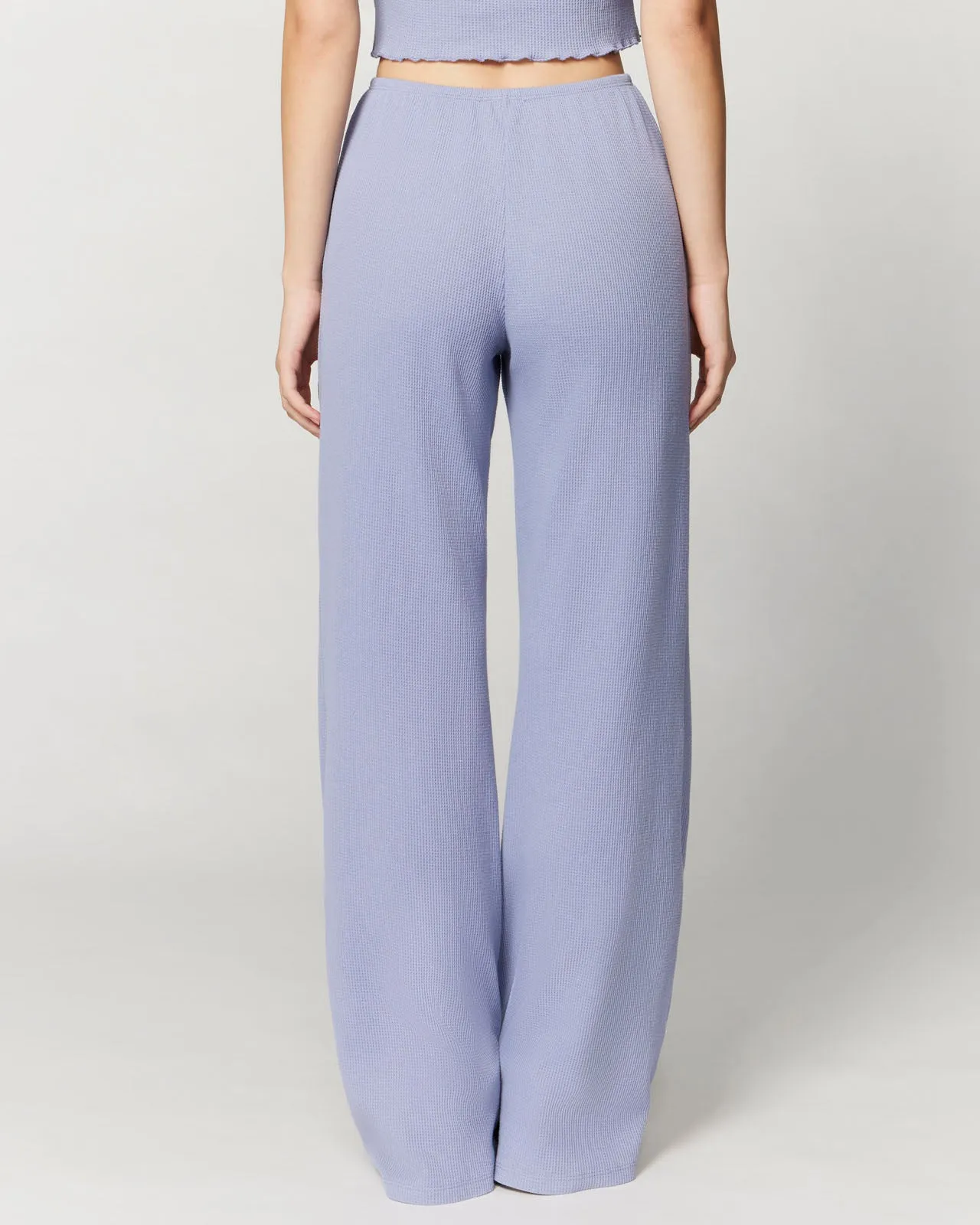 Micro Thermal Wide Leg Pant