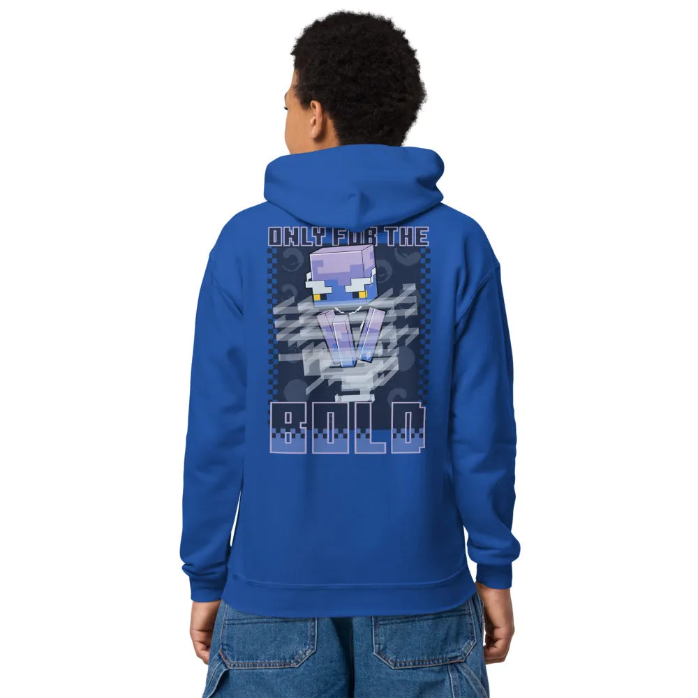 Minecraft Breeze Checkered Kids Hoodie