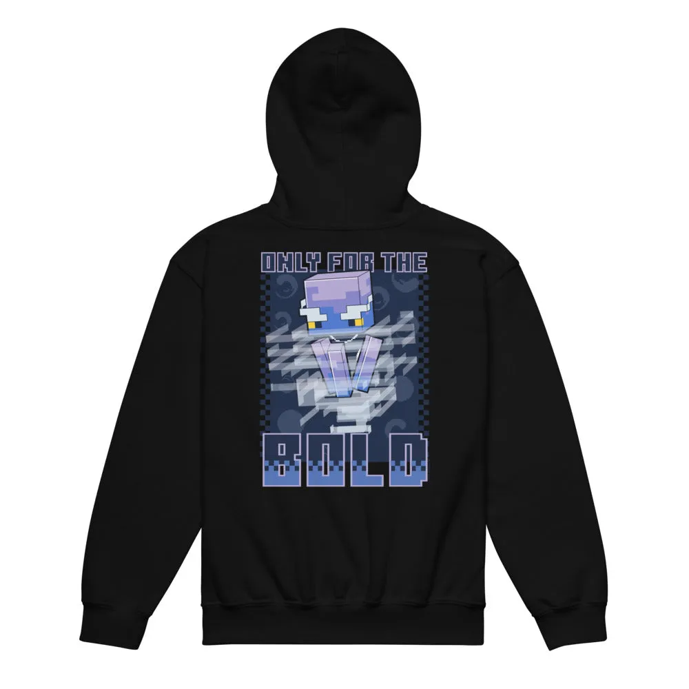 Minecraft Breeze Checkered Kids Hoodie