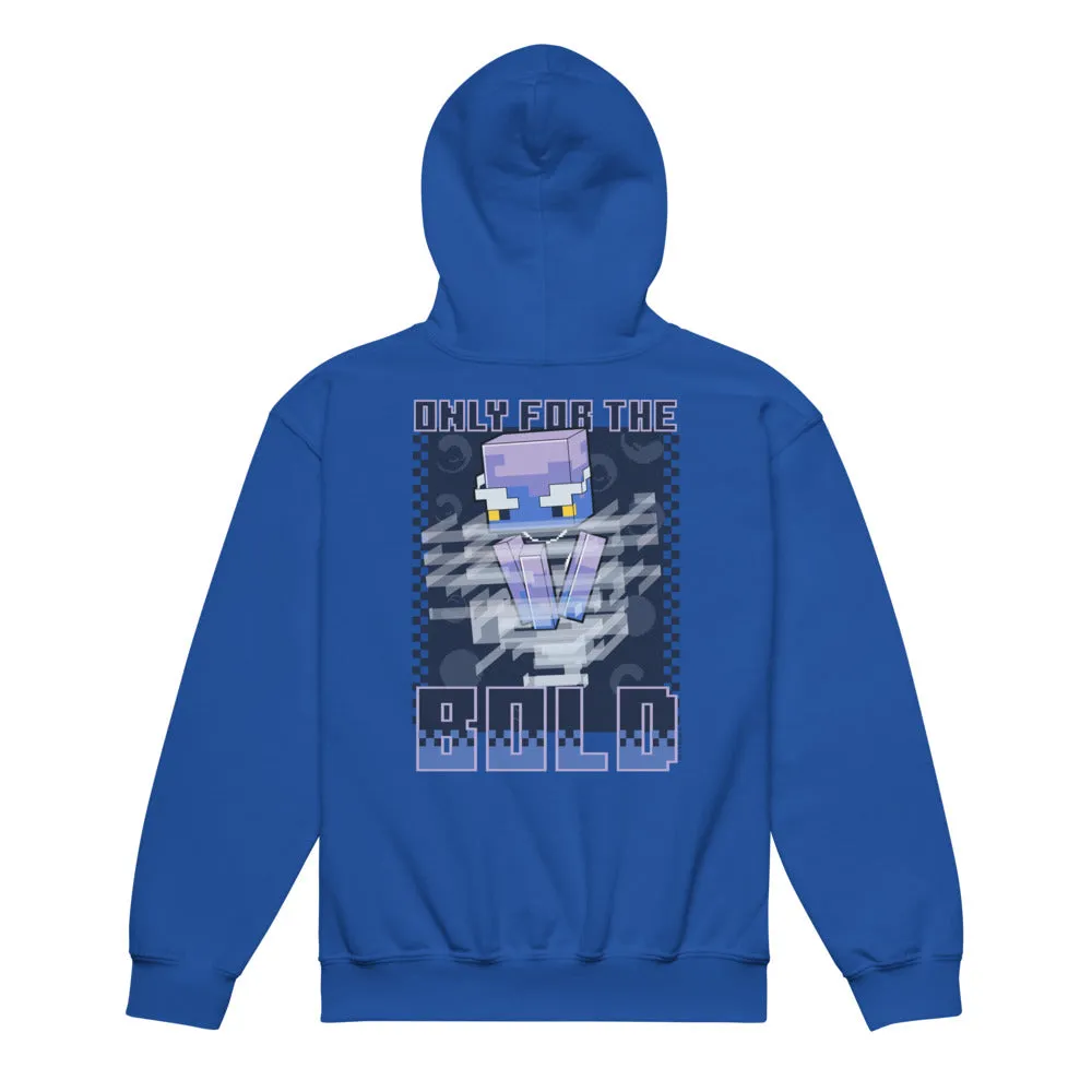Minecraft Breeze Checkered Kids Hoodie