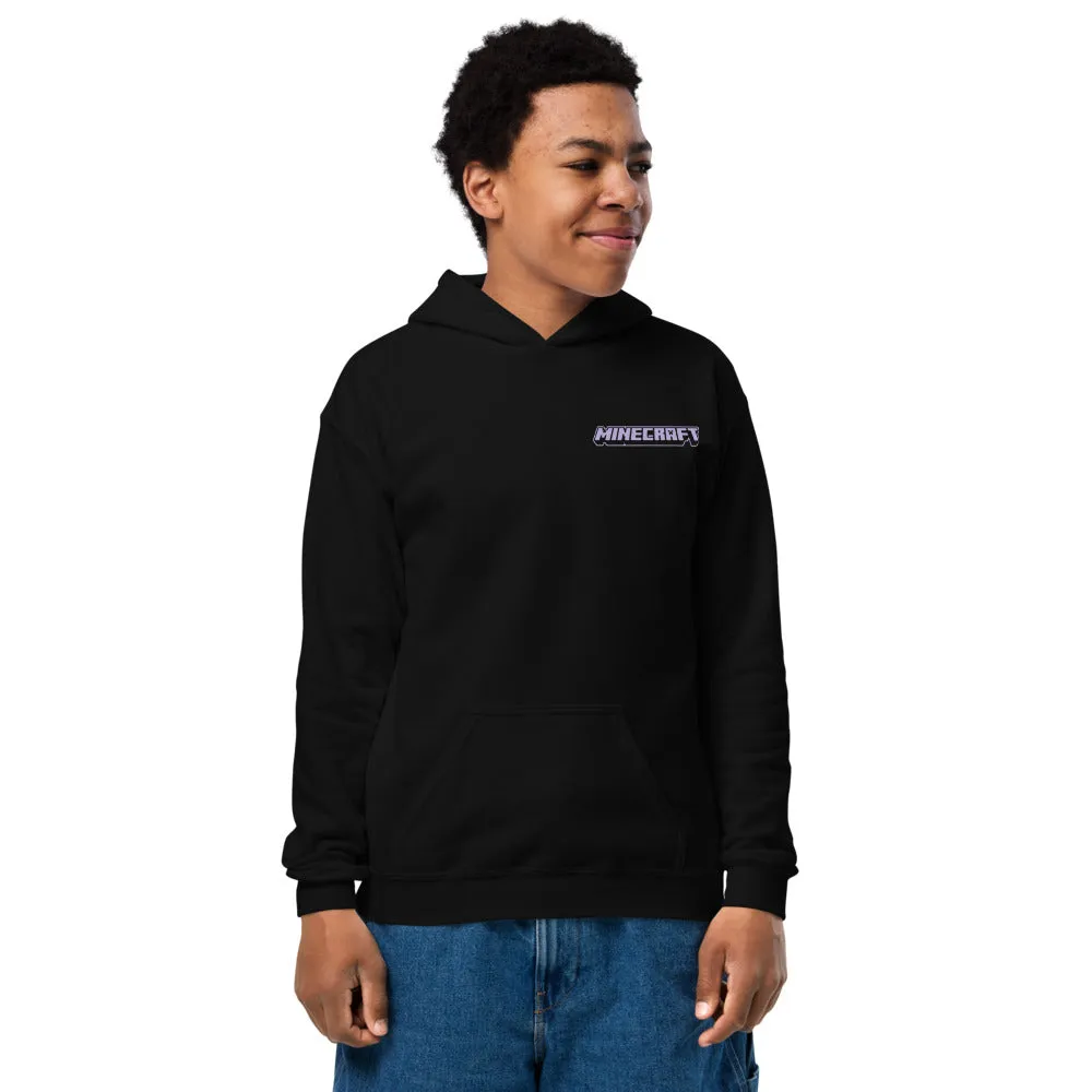 Minecraft Breeze Checkered Kids Hoodie