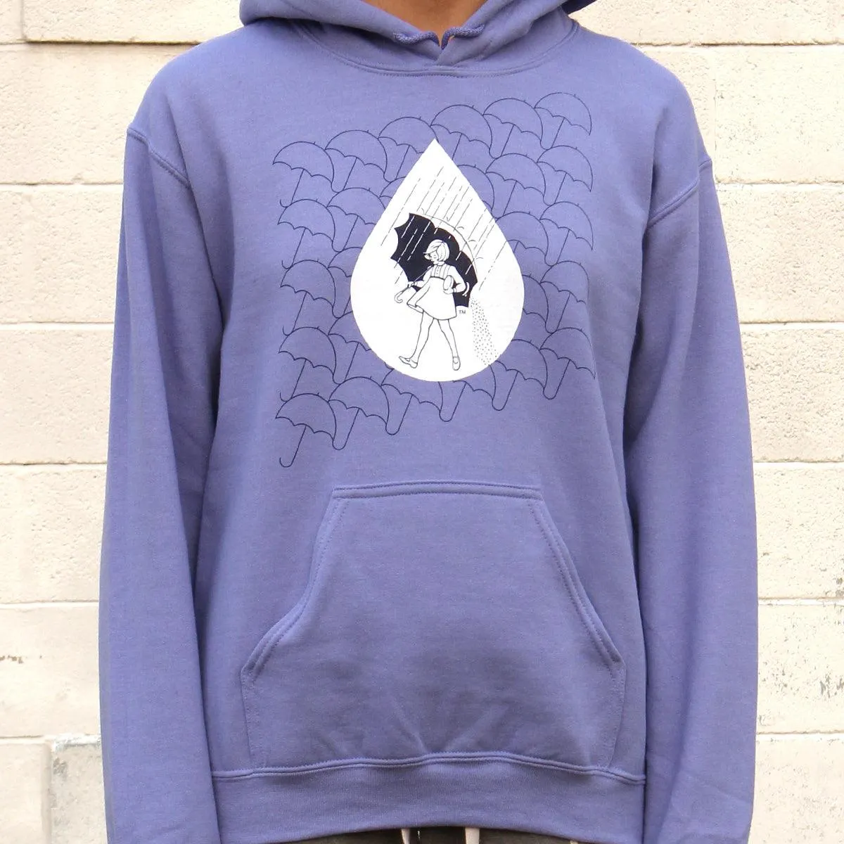 Morton Salt Raindrop (Violet) / Hoodie