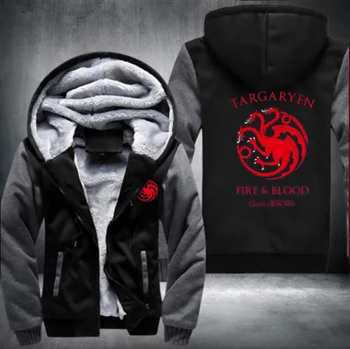 new style  Differ Game Of Thrones House Of Targaryen Graphic picture hoodies