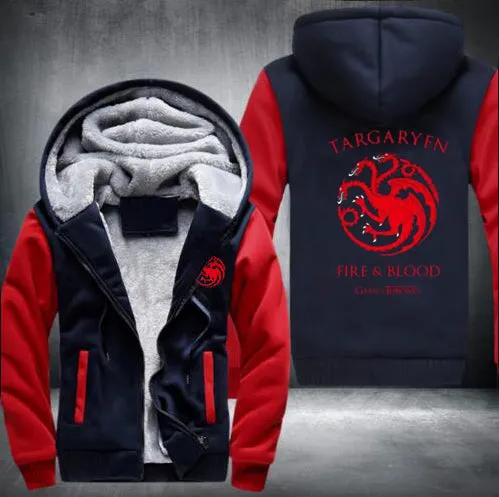 new style  Differ Game Of Thrones House Of Targaryen Graphic picture hoodies