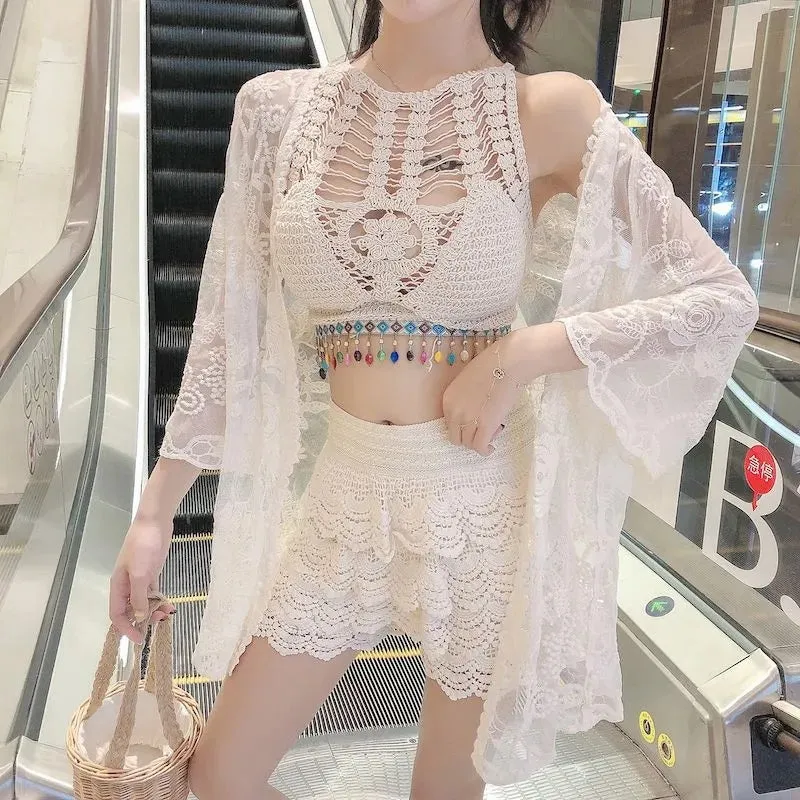 Omura Three Piece Crochet Set