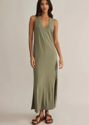 Palisades Midi Dress | Avocado