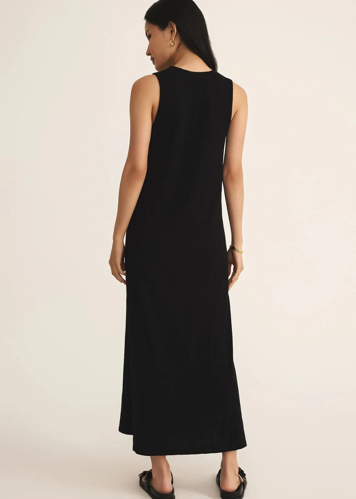 Palisades Midi Dress | Black