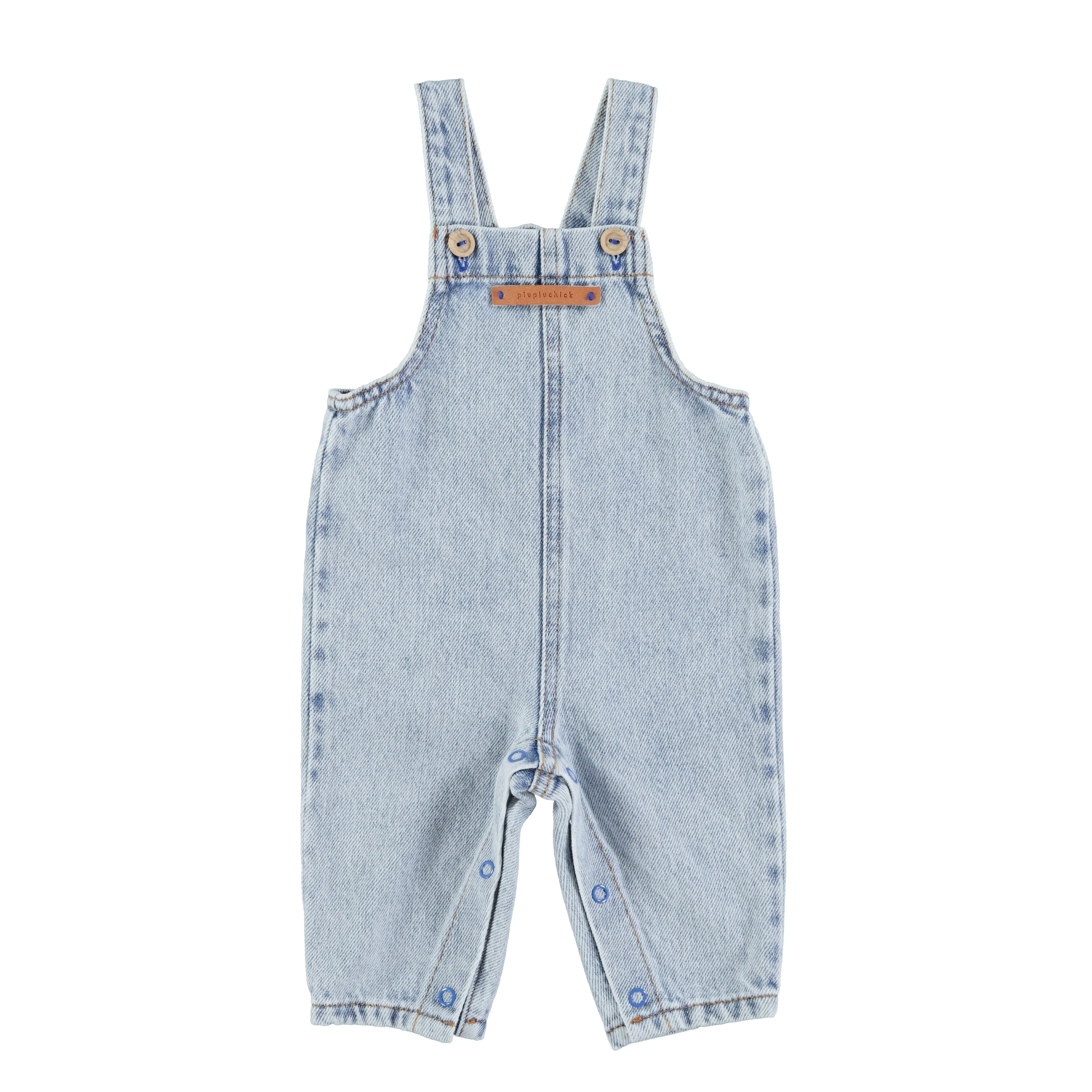 PIUPIUCHICK DENIM OVERALLS