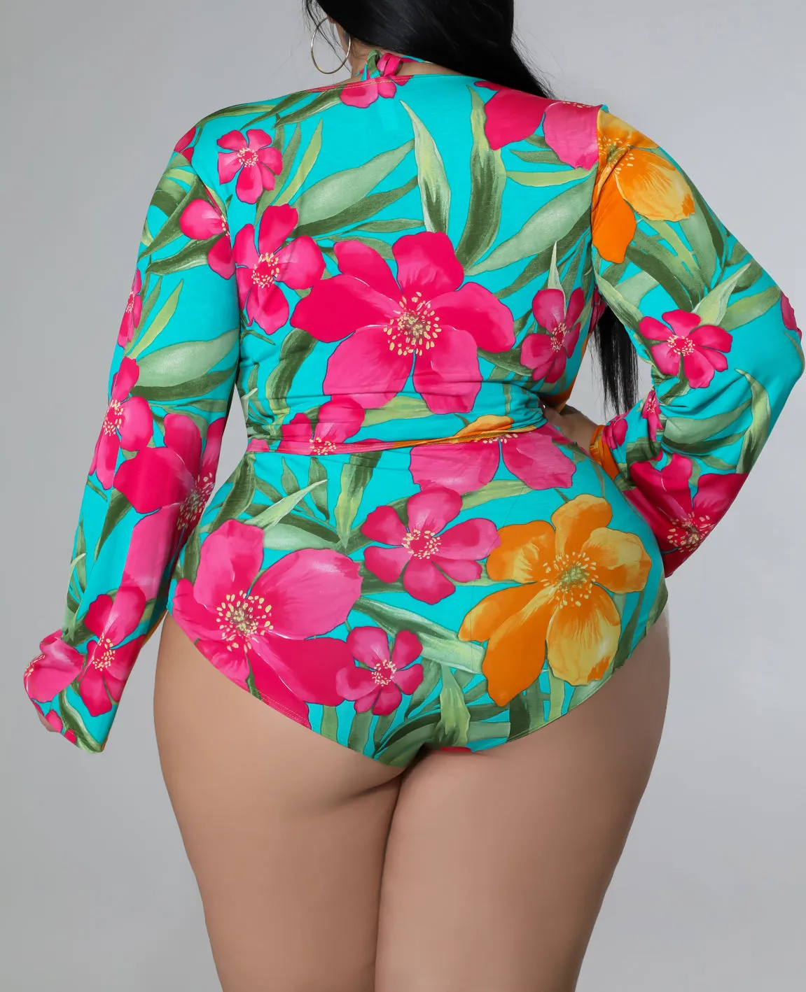Plus Size 3pc Tulum Diaries Swim Set