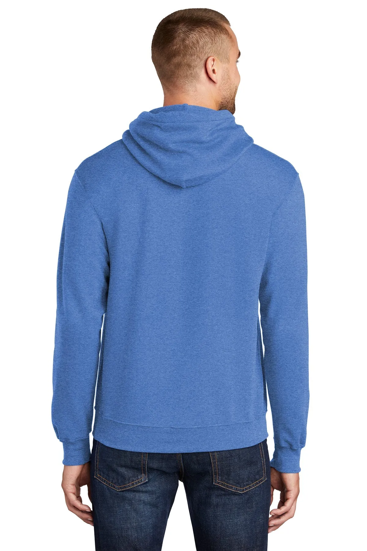 Port & Company Core Fleece Custom Hoodies, Heather Royal