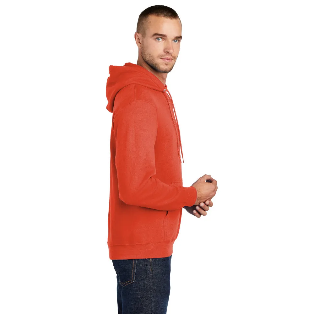 Port & Company® Core Fleece Pullover Hooded Sweatshirt - Orange