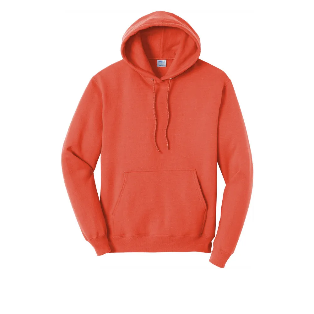 Port & Company® Core Fleece Pullover Hooded Sweatshirt - Orange
