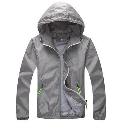 Quick-Dry Men's Waterproof Windbreaker Jacket