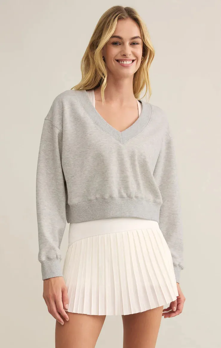 Rally Sweatshirt-Varsity Heather Grey