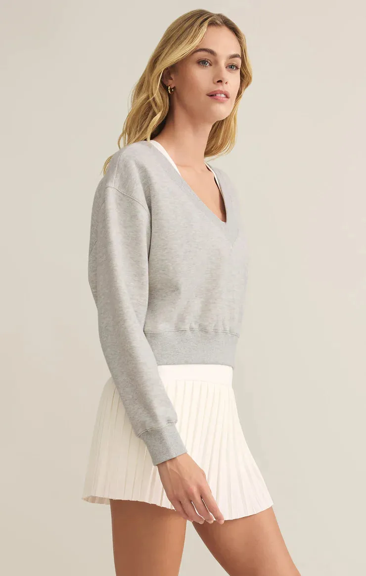 Rally Sweatshirt-Varsity Heather Grey
