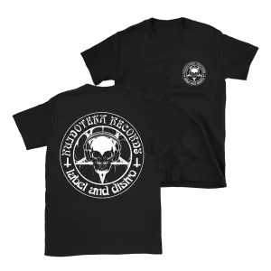 Ruidoteka Records - Logo Double Sided T-Shirt - Black
