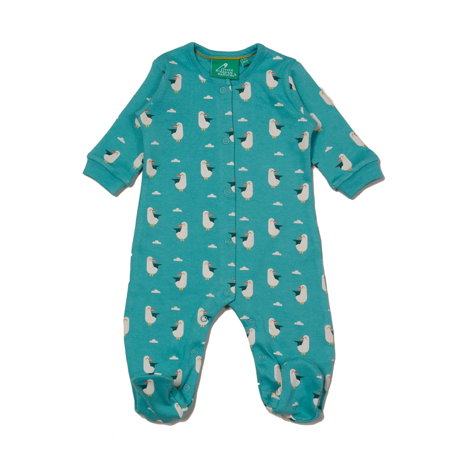 Seagull | Babygrow Sleepsuit | GOTS Organic Cotton