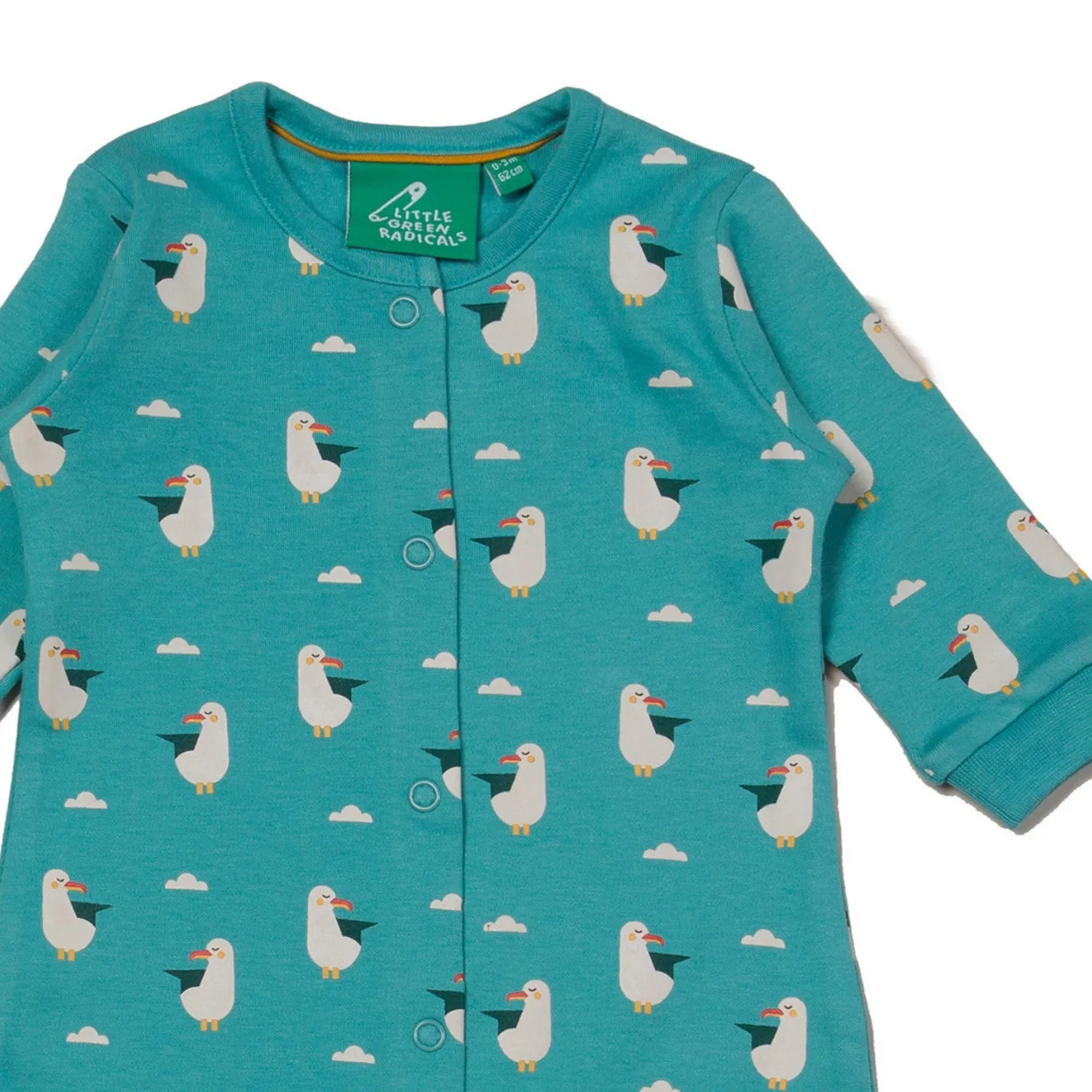 Seagull | Babygrow Sleepsuit | GOTS Organic Cotton