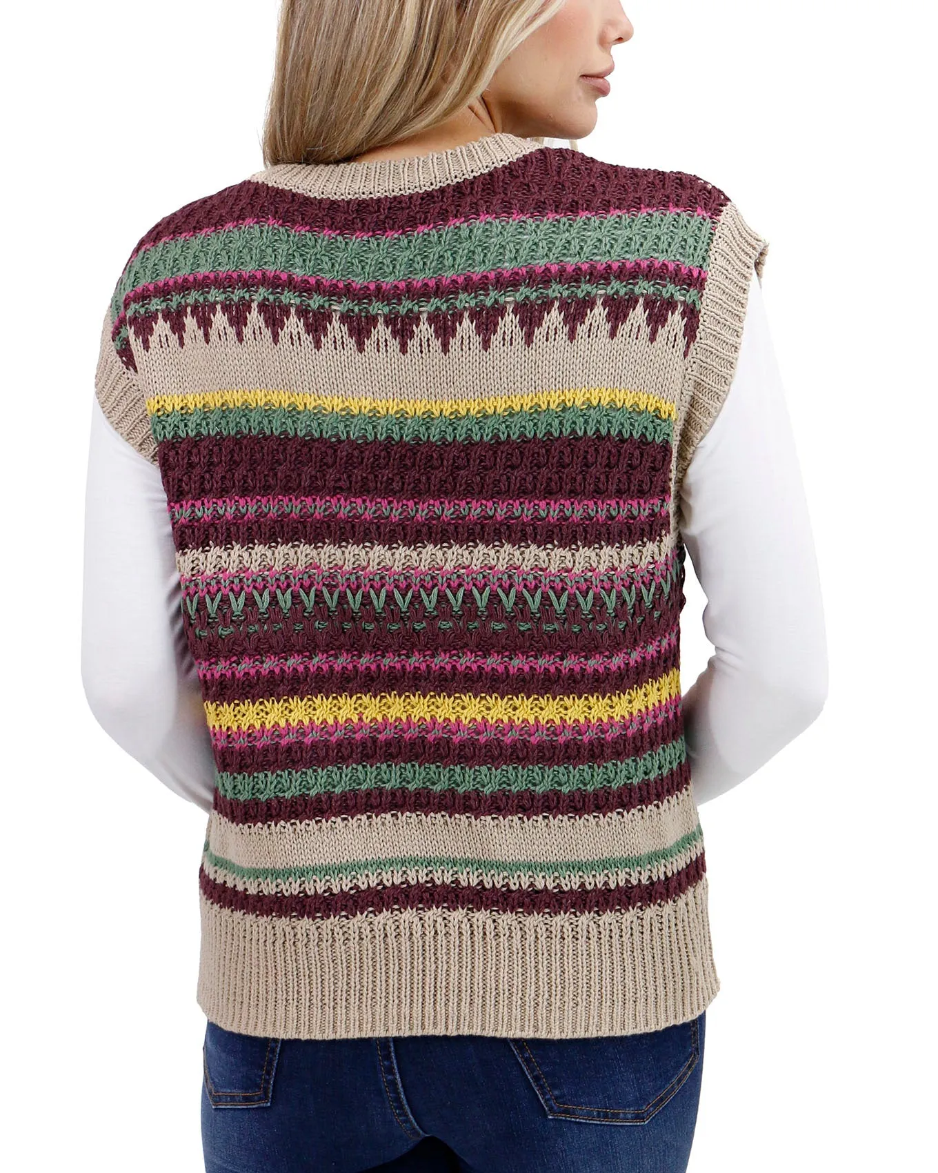 Slouchy Sleeveless Sweater Vest - FINAL SALE