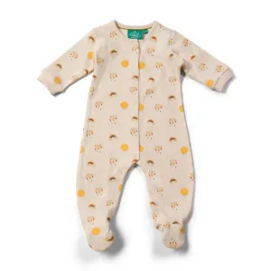 Sunshine and Rainbows | Babygrow Sleepsuit | GOTS Organic Cotton