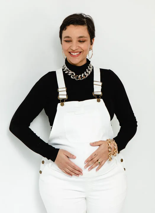 The Denim Maternity Dungarees