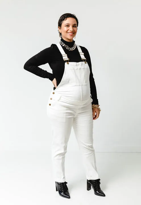 The Denim Maternity Dungarees