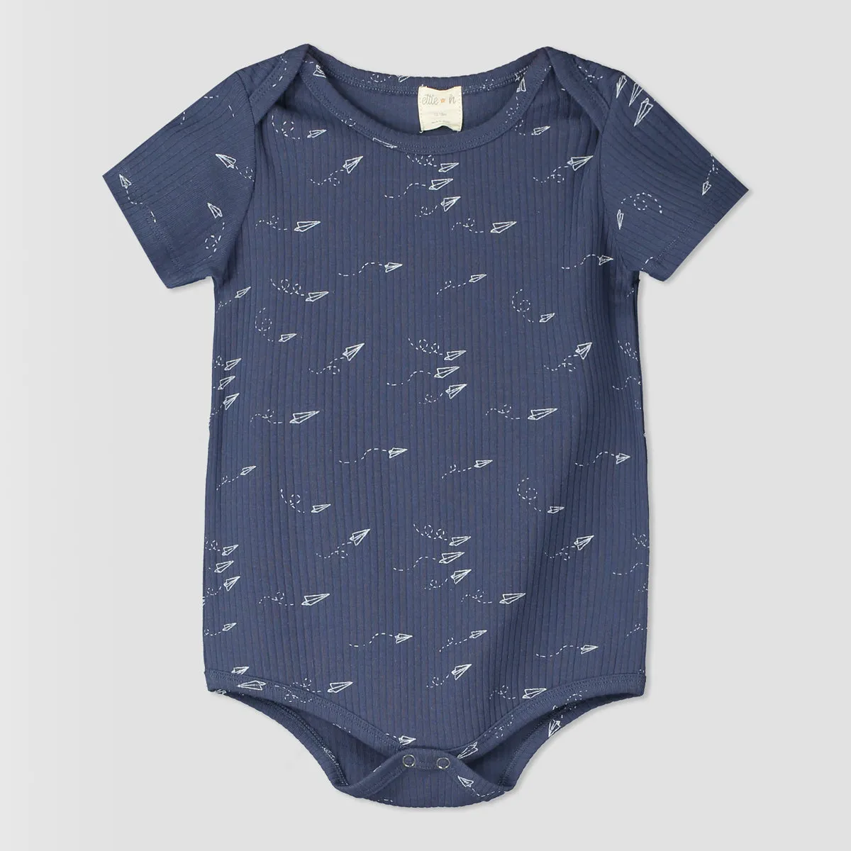 Toni onesie/t-shirt in navy planes