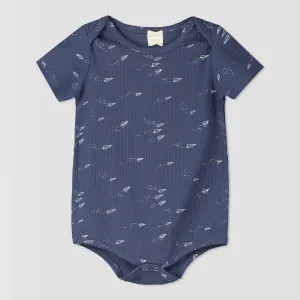 Toni onesie/t-shirt in navy planes