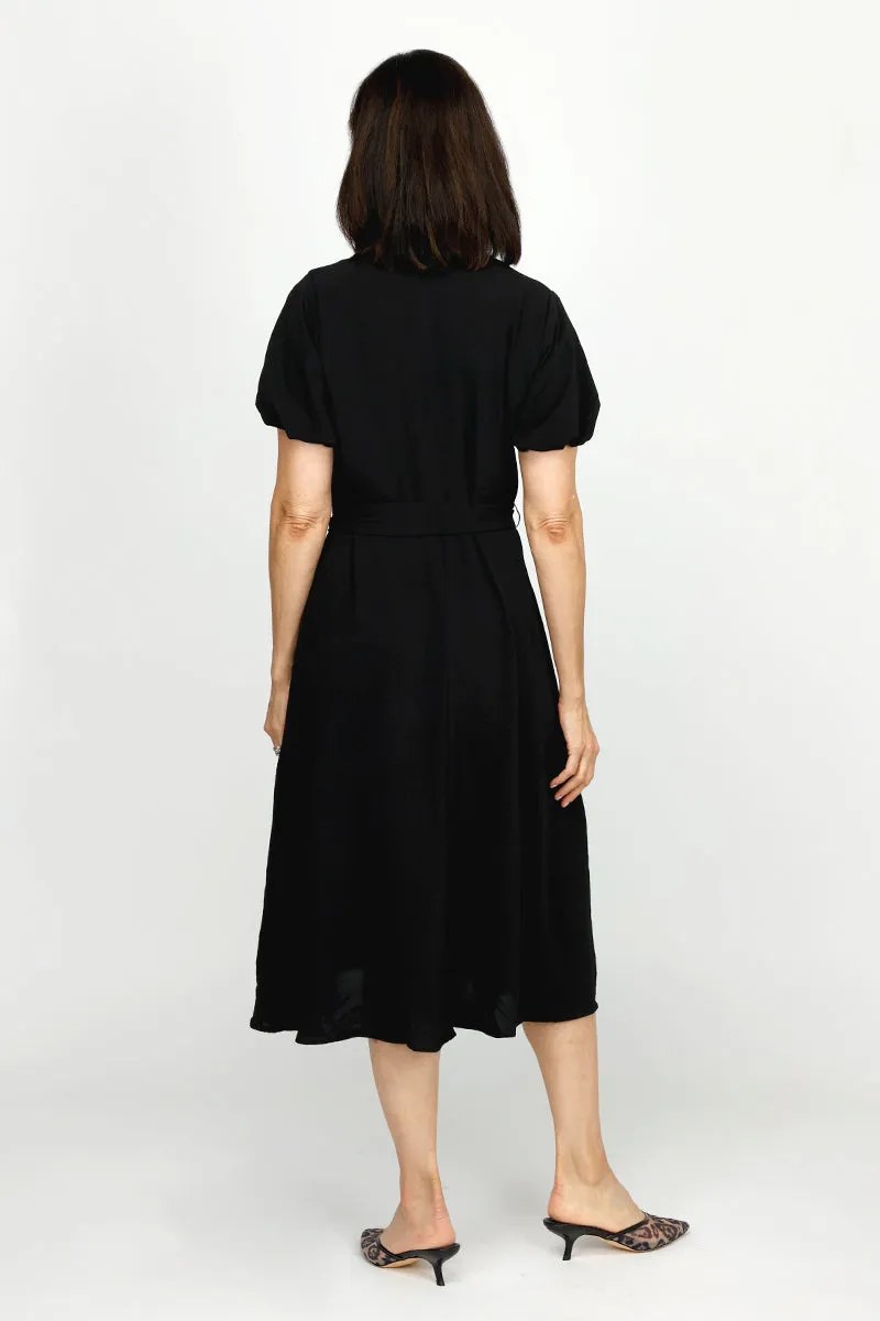 Top Ligne Airflow Bubble Sleeve Midi Dress